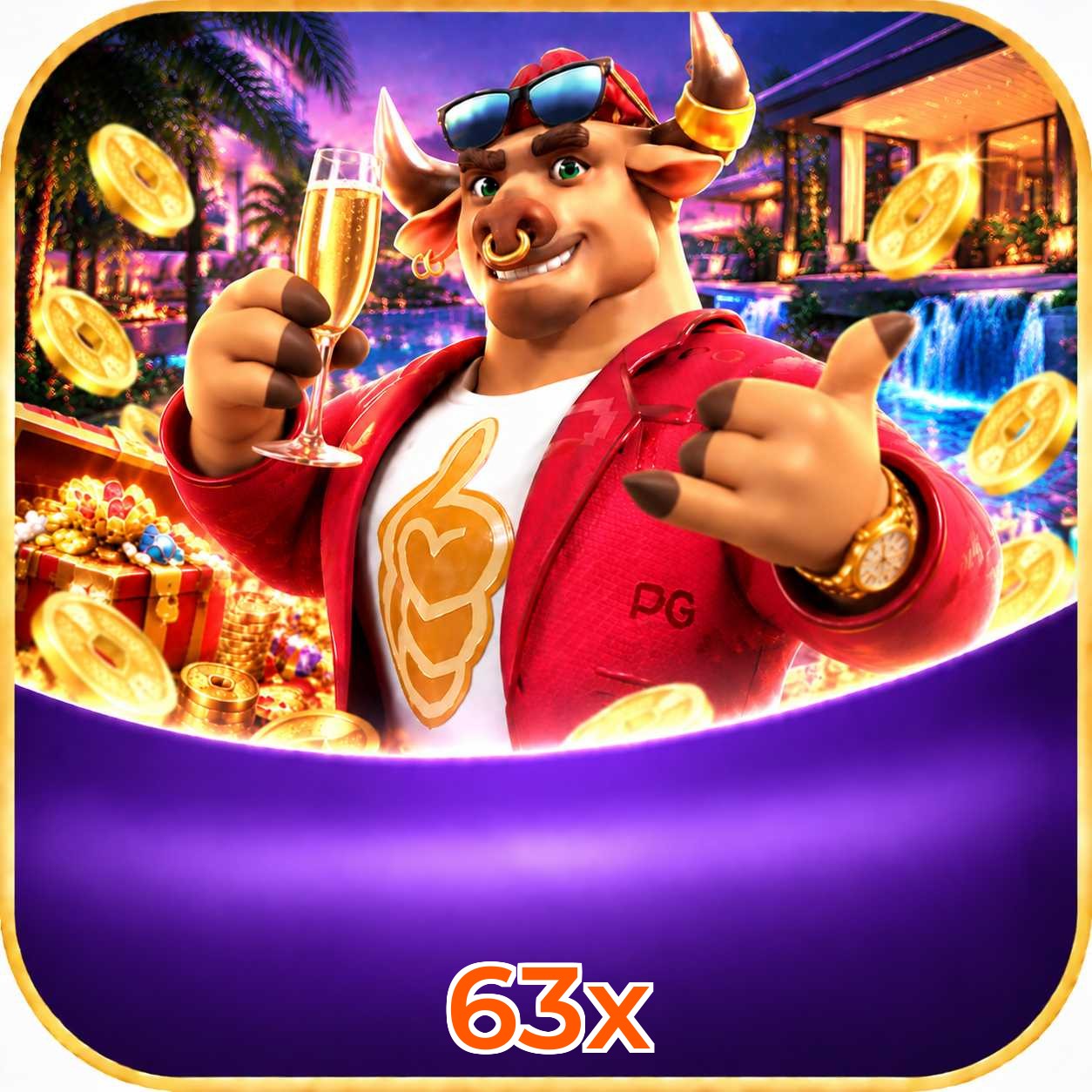 Comparativo do app 63x versus navegador mobile