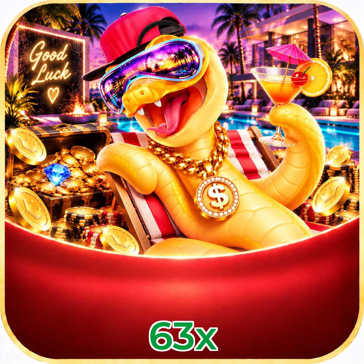 Canal oficial da 63x no Telegram com bônus e suporte