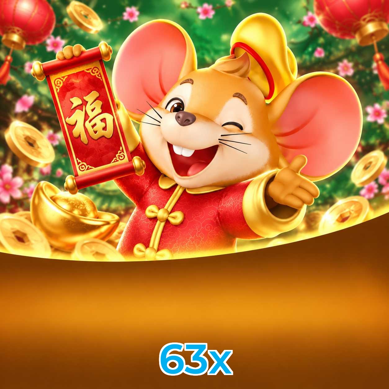 Catálogo de slots da 63x com RTP médio de 96,52%