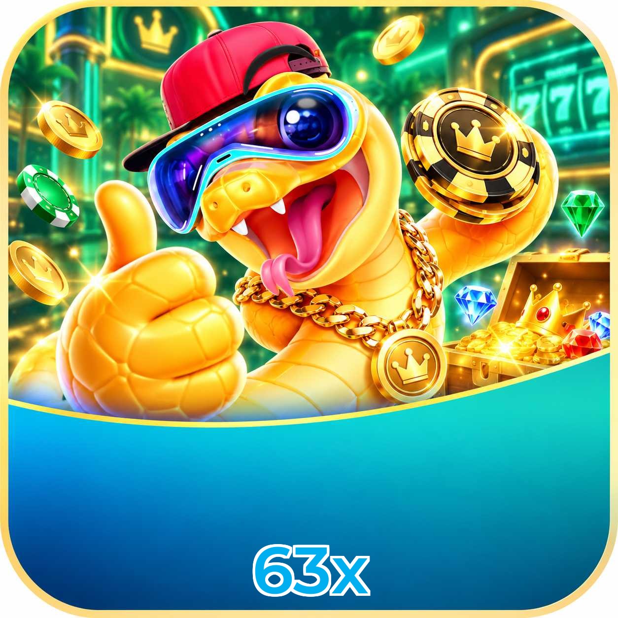 Download seguro do app 63x com APK oficial de 58MB